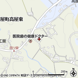 広島県東広島市高屋町高屋東2392周辺の地図