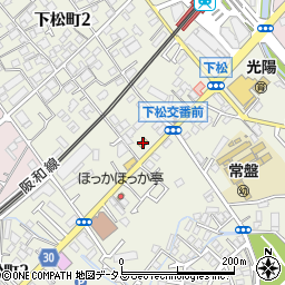 ファミリーマート岸和田下松町店周辺の地図