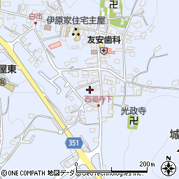 広島県東広島市高屋町白市969周辺の地図