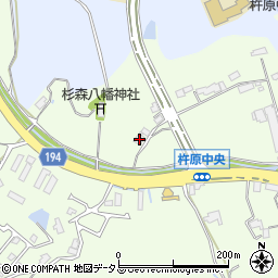 広島県東広島市高屋町杵原1873周辺の地図