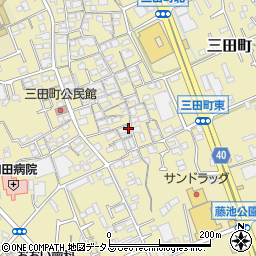 大阪府岸和田市三田町1872周辺の地図