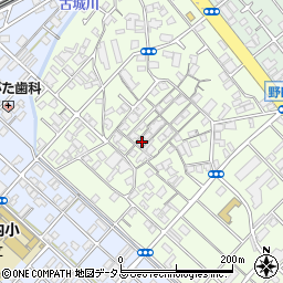 大阪府岸和田市上町19-18周辺の地図