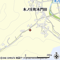 広島県尾道市木ノ庄町木門田108周辺の地図