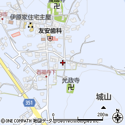 広島県東広島市高屋町白市984周辺の地図