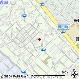 ＧＲＡＣＥ岸和田周辺の地図