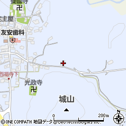 広島県東広島市高屋町白市157周辺の地図