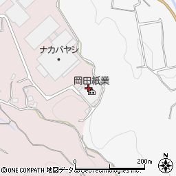 岡田紙業株式会社周辺の地図