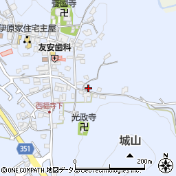 広島県東広島市高屋町白市1000周辺の地図