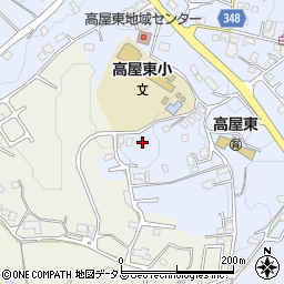 広島県東広島市高屋町白市613周辺の地図