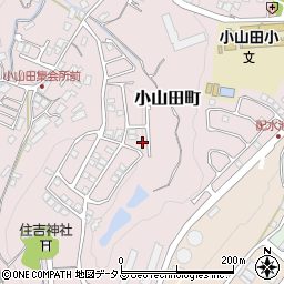 大阪府河内長野市小山田町496-35周辺の地図