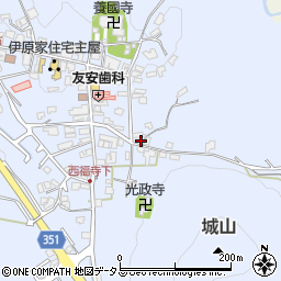 広島県東広島市高屋町白市1003周辺の地図