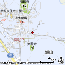 広島県東広島市高屋町白市1001周辺の地図
