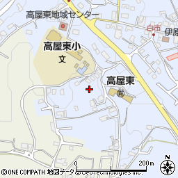 広島県東広島市高屋町白市620周辺の地図