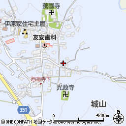 広島県東広島市高屋町白市1010周辺の地図