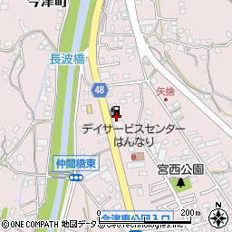 広島県福山市今津町106周辺の地図