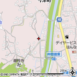 広島県福山市今津町1707周辺の地図