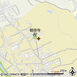 大阪府和泉市三林町1385-1周辺の地図