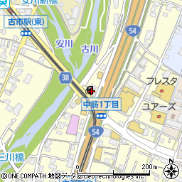 カースタレンタカー広島インター店周辺の地図