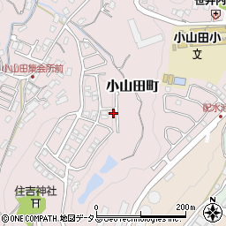 大阪府河内長野市小山田町496-24周辺の地図