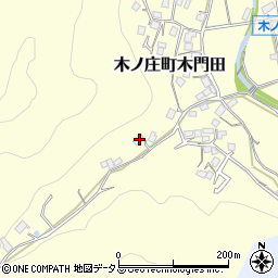 広島県尾道市木ノ庄町木門田111周辺の地図