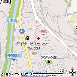 広島県福山市今津町108周辺の地図