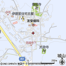 広島県東広島市高屋町白市1053周辺の地図