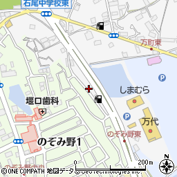 大阪府和泉市万町1035周辺の地図