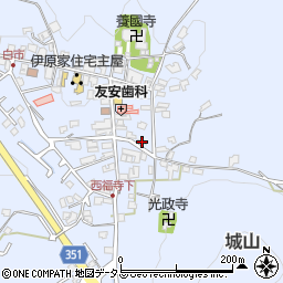 広島県東広島市高屋町白市1007周辺の地図