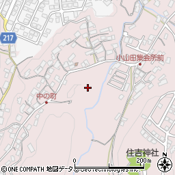 大阪府河内長野市小山田町2096周辺の地図