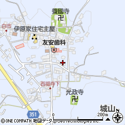 広島県東広島市高屋町白市1008周辺の地図