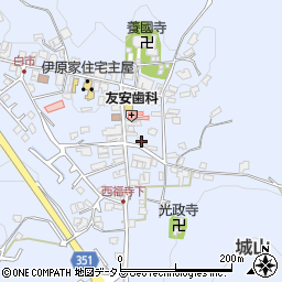広島県東広島市高屋町白市1051周辺の地図