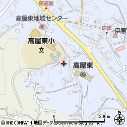 広島県東広島市高屋町白市600周辺の地図