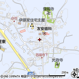 広島県東広島市高屋町白市1061周辺の地図