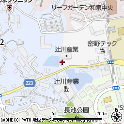 大阪府和泉市万町1362-35周辺の地図