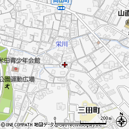 大阪府岸和田市岡山町周辺の地図
