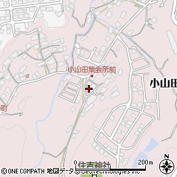 大阪府河内長野市小山田町1519-1周辺の地図