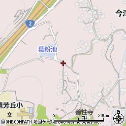 広島県福山市今津町1763周辺の地図