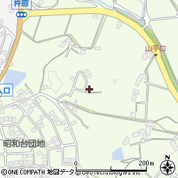 広島県東広島市高屋町杵原3983-7周辺の地図