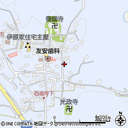 広島県東広島市高屋町白市1017周辺の地図