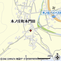 広島県尾道市木ノ庄町木門田134周辺の地図