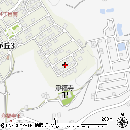 広島県東広島市高屋高美が丘3丁目24周辺の地図