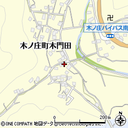 広島県尾道市木ノ庄町木門田134-1周辺の地図