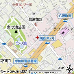 株式会社三優周辺の地図