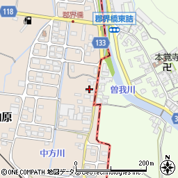 岩戸桐材店周辺の地図