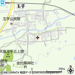 奈良県御所市玉手483周辺の地図