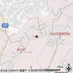 大阪府河内長野市小山田町2135周辺の地図