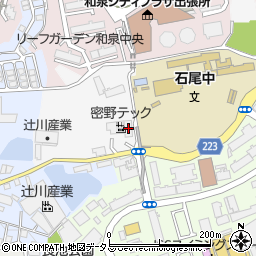 大阪府和泉市万町1362-55周辺の地図