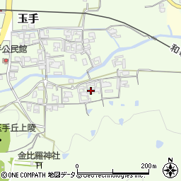 奈良県御所市玉手479周辺の地図