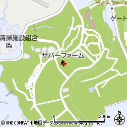 富田林市農業公園サバーファーム周辺の地図