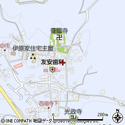 広島県東広島市高屋町白市1030周辺の地図